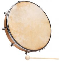 Tambourin Peau Naturelle 30 Cm-fuzeau - Manutan Collectivités