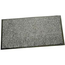 Tapis Absorbant Microfibres 60x80 Cm Gris - Manutan Collectivités
