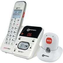 Téléphone Sans Fil Amplidect 295 Avec Médaillon Sos - Geemarc - Manutan Collectivités