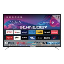 Téléviseur 43'' Smart Tv Scled43uv102 - Schneider - Manutan Collectivités