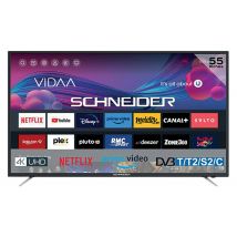 Téléviseur 55'' Smart Tv Scled55uv102 - Schneider - Manutan Collectivités