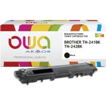 Toner Remanufacturé Brother Tn-241bk - Tn-242bk - Owa - Manutan Collectivités
