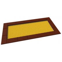 Trampoline Orta 150 X 300 Cm - Jaune 1018/rouge - Manutan Collectivités