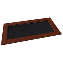 Trampoline Orta 150 X 300 Cm - Noir 9005/rouge - Manutan Collectivités