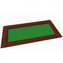 Trampoline Orta 150 X 300 Cm - Vert 6029/rouge - Manutan Collectivités