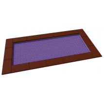 Trampoline Orta 150 X 300 Cm - Violet 4005/rouge - Manutan Collectivités
