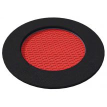 Trampoline Rado 140 - Rouge 3020/noir - Manutan Collectivités