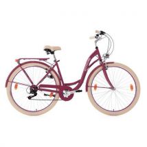 Vélo Femme - 28 Pouces - Balloon - 48 Cm - Rouge - Manutan Collectivités