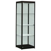Vitrine Square Lxhxp: 100 X 190 X 60 Cm Socle Noir - Manutan Collectivités