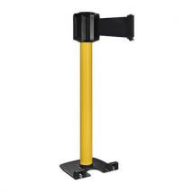 Poteau exterieur jaune a sangle 10mx10cm - Viso