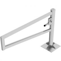 Draaihek Gegalvaniseerd Met Driehoekslot 1500 Mm - 4013_15fp, - Schake