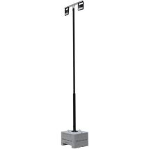 Mast Voor Lamp Of Camera, Staal. 4 M - 353140-ral9005, - Schake
