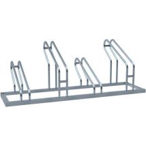 Fietsenrek Met Parkeren 1 Kant - 4 Plaatsen 1400mm - 420_40, - Schake