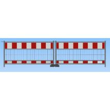 Dranghek Staal Volgens Tl Klasse 2 - 1,60 M - Rood/wit, - Schake