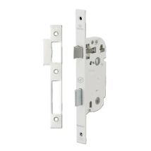Robuust Penslot, Vergrendeling Links, Wit - 40 Mm, - Bricard