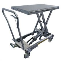 Table élévatrice mobile acier inoxydable - Force 150 à 250 kg