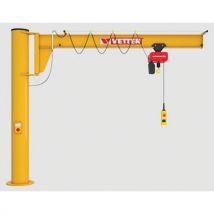 Potence sur fût à flèche droite - Force 500 kg