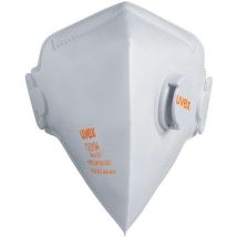 Uvex - Fijnstofmasker Silv-Air Classic 3210 FFP2 - Doos van 15 - Met ventiel - CE goedgekeurd