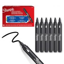 Acrylstift Sharpie Met Ronde Punt - Zwart, - Sharpie