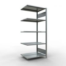 Rayonnage Aristo-Clip - Profondeur 600 mm - Double accès - Schulte