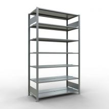 Rayonnage Aristo-Clip - Profondeur 600 mm - Double accès - Schulte