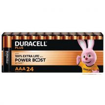 Pile alcaline AAA Plus Powerboost - 24 unités - Duracell
