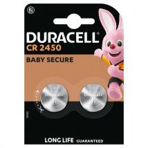 Pile bouton Lithium 2450 - Pack de 2 - Duracell