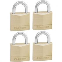 Hangslot 30 mm Massief messing 130EURQNOP - Master Lock
