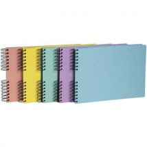 Fotoalbum met spiraal Milano, 50 pagina's, set 6 stuks - Exacompta