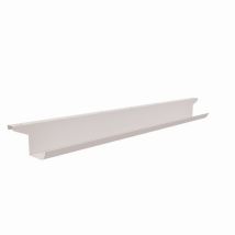 Kabelgoot Horizontaal Voor Bureaublad B. 140 Cm - Wit, - EOL