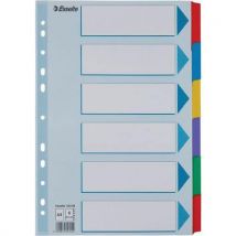 Intercalaire A4 en carton Mylar - lot de 20 - Esselte