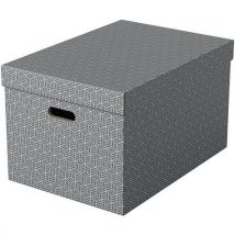 Boîte de rangement Home - Grand modèle - Lot de 3 - Esselte