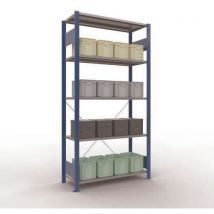 Basisstelling Easy-fix Enkelzijdig 2000x1000x400 Blauw Grijs, - Schulte