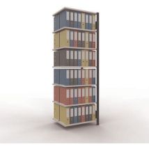 Aanbouwstelling Dubbelzijdig Aristo-clip 2300x600x750 Grijs, - Schulte