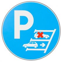 Bord - Achteruit Inparkeren - Pvc - 200 Mm, - Manutan Expert
