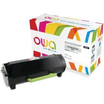 Owa - Toner Zwart Hoog Capaciteit - Lexmark 502H - 5000 Pagina's - Gereviseerd