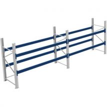Rack à palettes en kit complet - Finition galva - Charge palette 600 kg - Bito