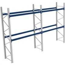 Rack à palettes en kit complet - Finition galva - Charge palette 800 kg - Bito