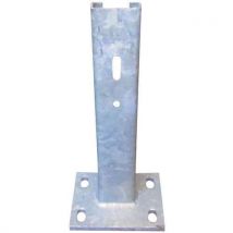 Poteau pour glissière de sécurité - Sur platine
