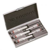 Coffret de 5 tournevis Micro-Tech Fente - Pozidriv