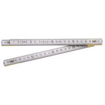 Mètre pliant Duralumin Classe III 1 mètre - 5 branches