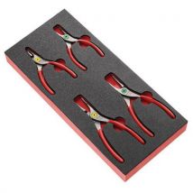 Module mousse 4 pinces pour Circlips