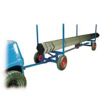 Uitschuifbare wagen voor lange materialen - Laadvermogen 3500 kg
