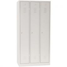 Vestiaire industrie propre - 1 à 4 colonnes - Sur socle - Manutan