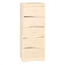 Armoire à dossiers avec rabat - 5 compartiments - Manutan