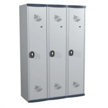 Vestiaire 3 colonnes Seamline Optimum - Colonne largeur 400 mm - Sur socle - Acial