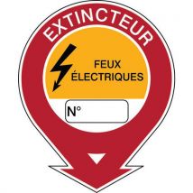 Panneau anti-incendie - Extincteur - Rigide
