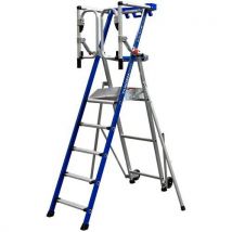 Plate-forme fixe autostable Ultim - 3 à 7 marches - Duarib