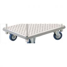 Stootrand Aluminium Duwwagen Duwwagen 500kg Duwwagen 500 Kg, - Larbaletier