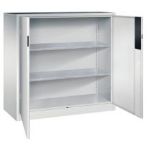 Armoire à portes battantes pour charges lourdes - 2 tablettes